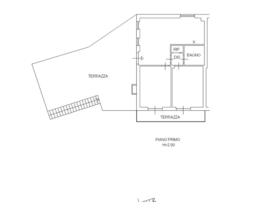 Immagine 12 di Trilocale in vendita  a Arcola