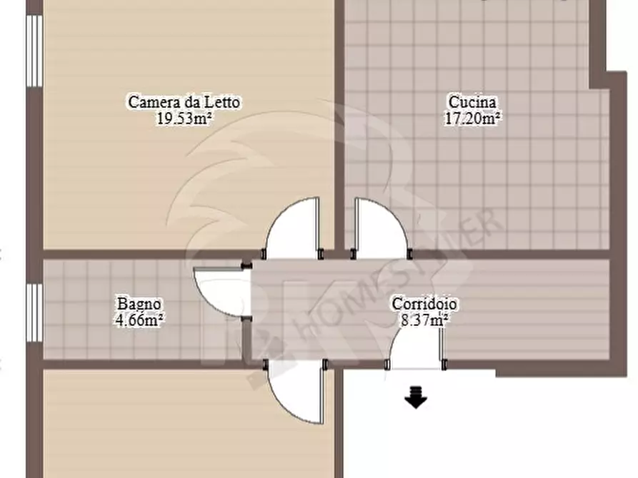 Immagine 10 di Trilocale in vendita  in Via San Mamolo 153 a Bologna
