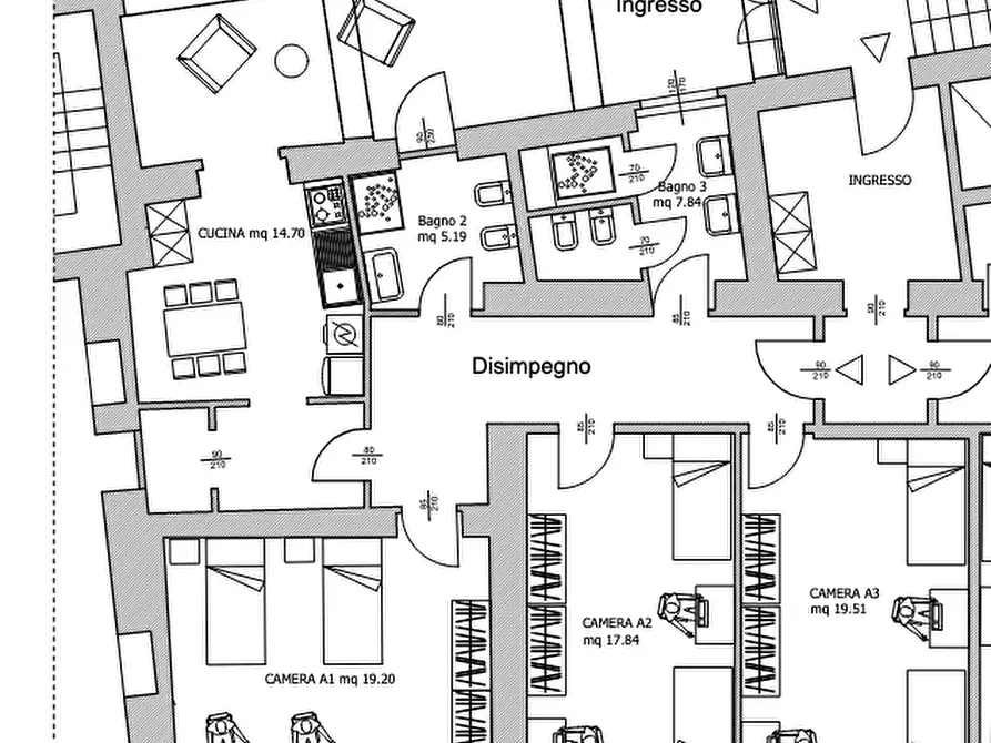 Immagine 27 di Stanza singola in affitto  in Via Benedetto Cairoli 4 a Novara