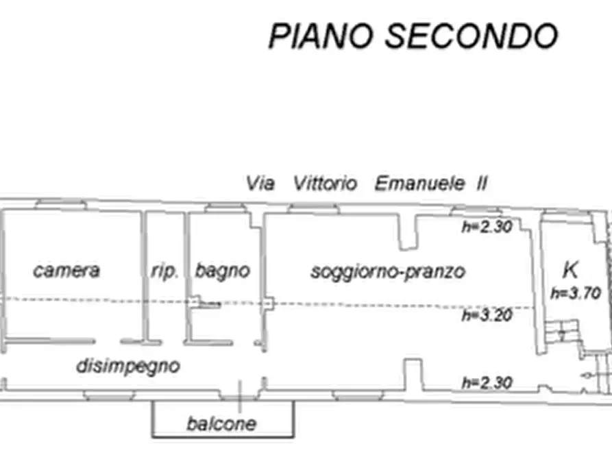 Immagine 29 di Porzione di casa in vendita  in Via Vittorio Emanuele II 29 a Vicolungo