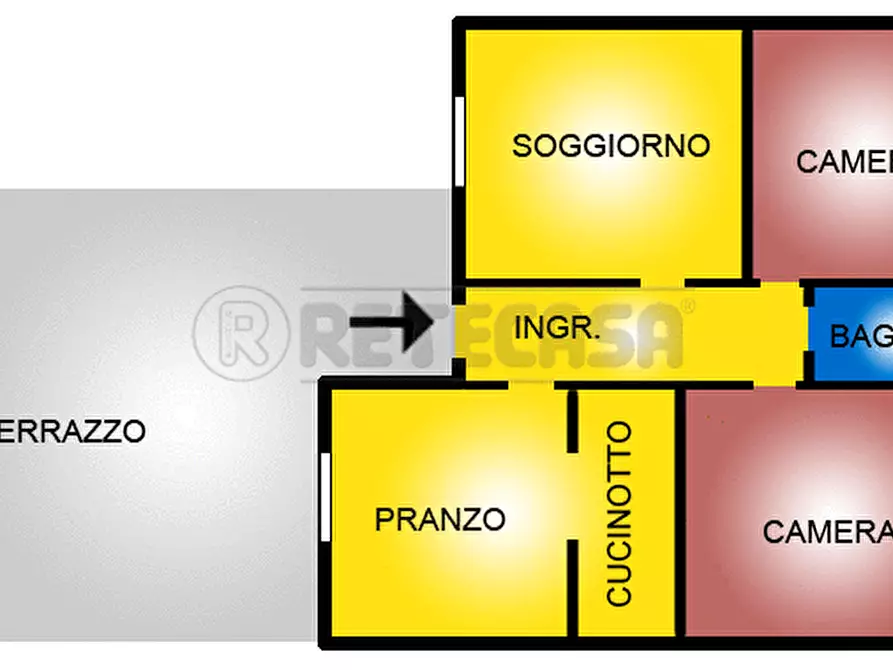 Immagine 11 di Bilocale in vendita  in Via Bugano a Longare