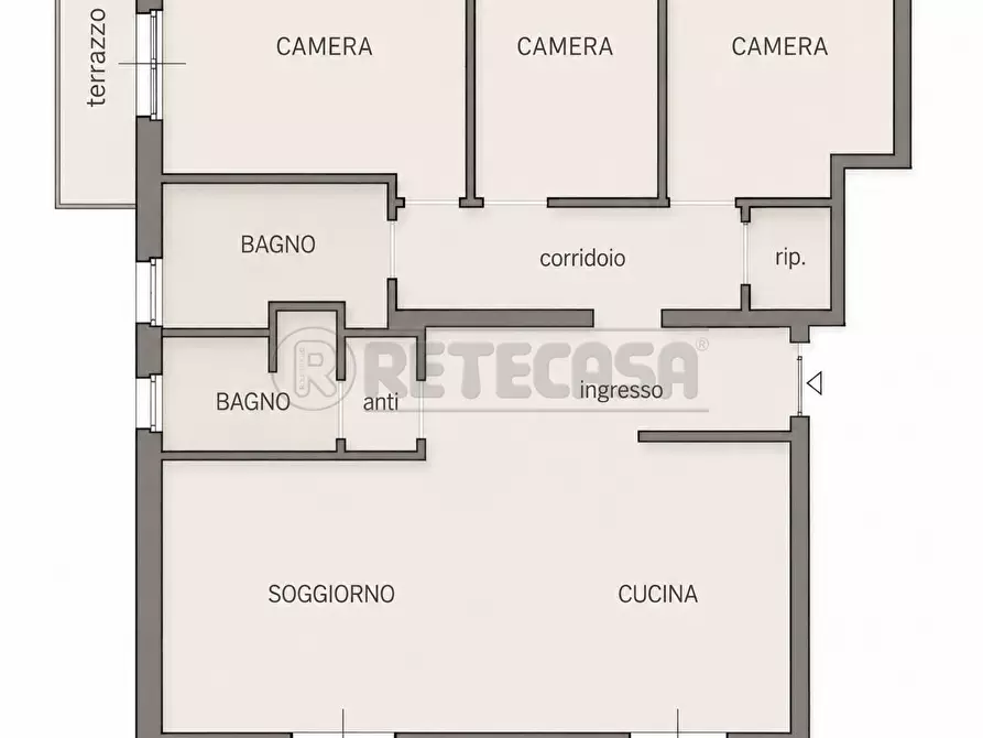 Immagine 49 di Trilocale in vendita  in Via Agostino dal Pozzo 85 a Vicenza