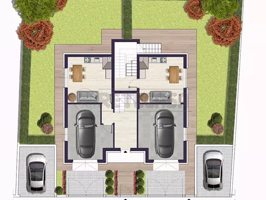 Immagine 4 di Casa semindipendente in vendita  a Vicenza