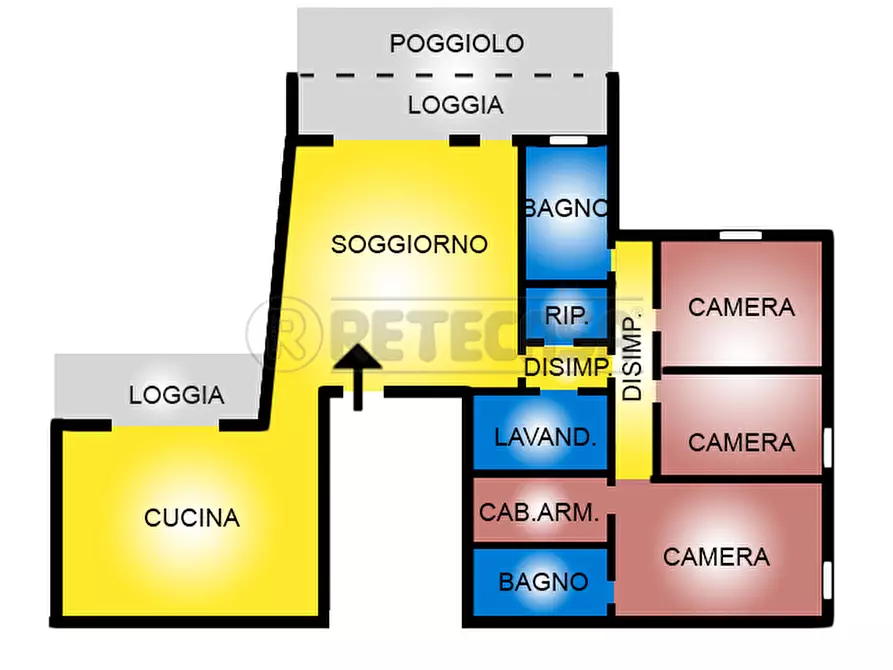 Immagine 11 di Attico in vendita  a Campodarsego