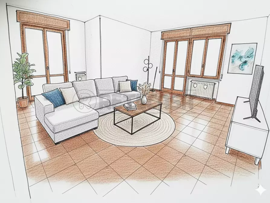 Immagine 2 di Quadrilocale in vendita  in Piazza Risorgimento a Cremona