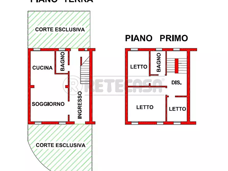 Immagine 14 di Casa bifamiliare in vendita  in Via della Libertà 62 a Bondeno