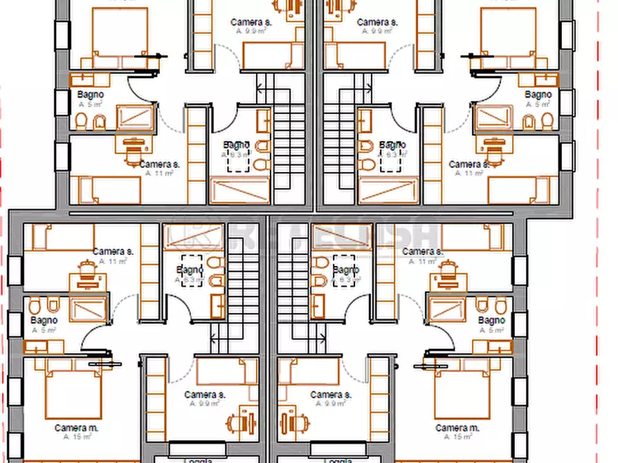 Immagine 18 di Porzione di casa in vendita  in via Mistrorigo a Arcugnano