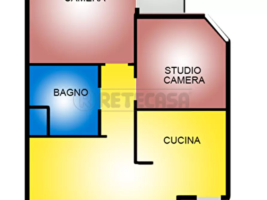 Immagine 15 di Bilocale in vendita  in Strada delle Cattane a Vicenza