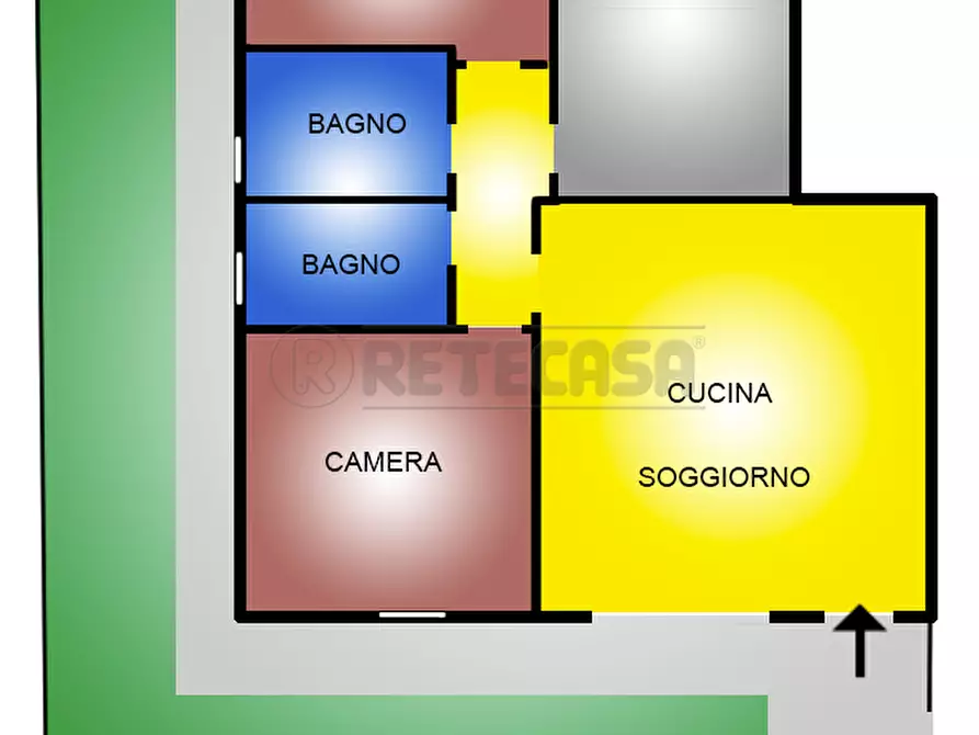 Immagine 1 di Appartamento in vendita  a Massanzago