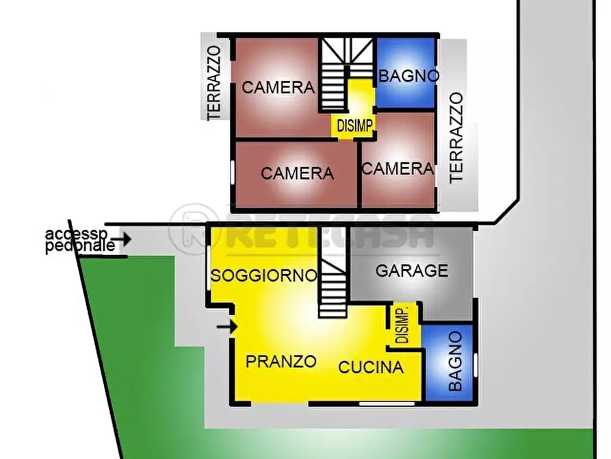 Immagine 8 di Porzione di casa in vendita  in Via Giuseppe Faggin a Vicenza