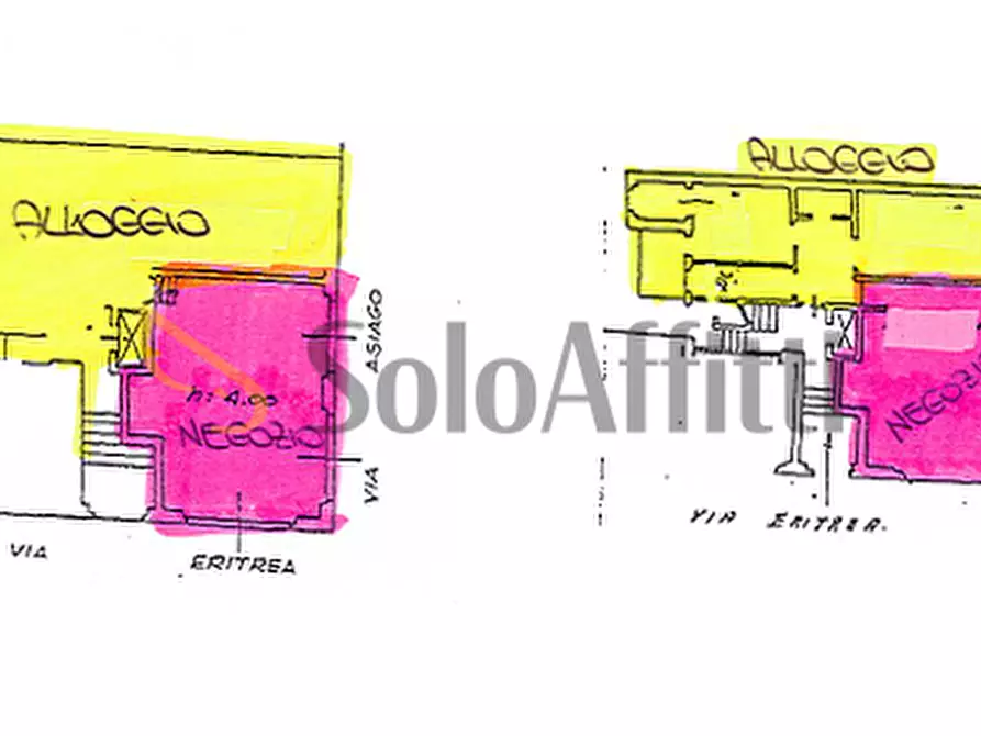 Immagine 26 di Locale commerciale in affitto  in VIA ERITREA 49 a Torino