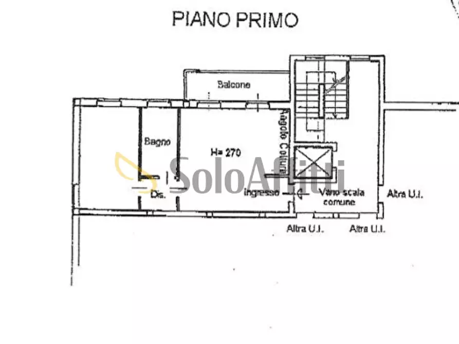 Immagine 22 di Bilocale in affitto  in Viale Cremona a Pavia