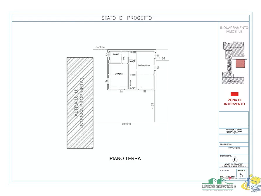 Immagine 6 di Casa indipendente in vendita  in Strada Langhirano 139 a Parma