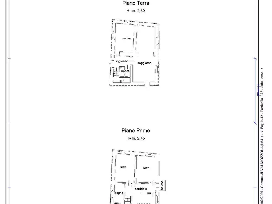 Immagine 20 di Terratetto in vendita  in Frazione Ossella a Valmozzola