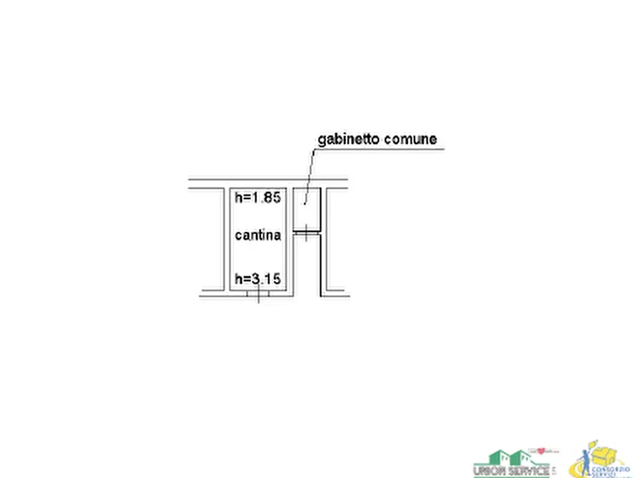 Immagine 14 di Bilocale in vendita  in Via F.Cortesi 51 a Sala Baganza