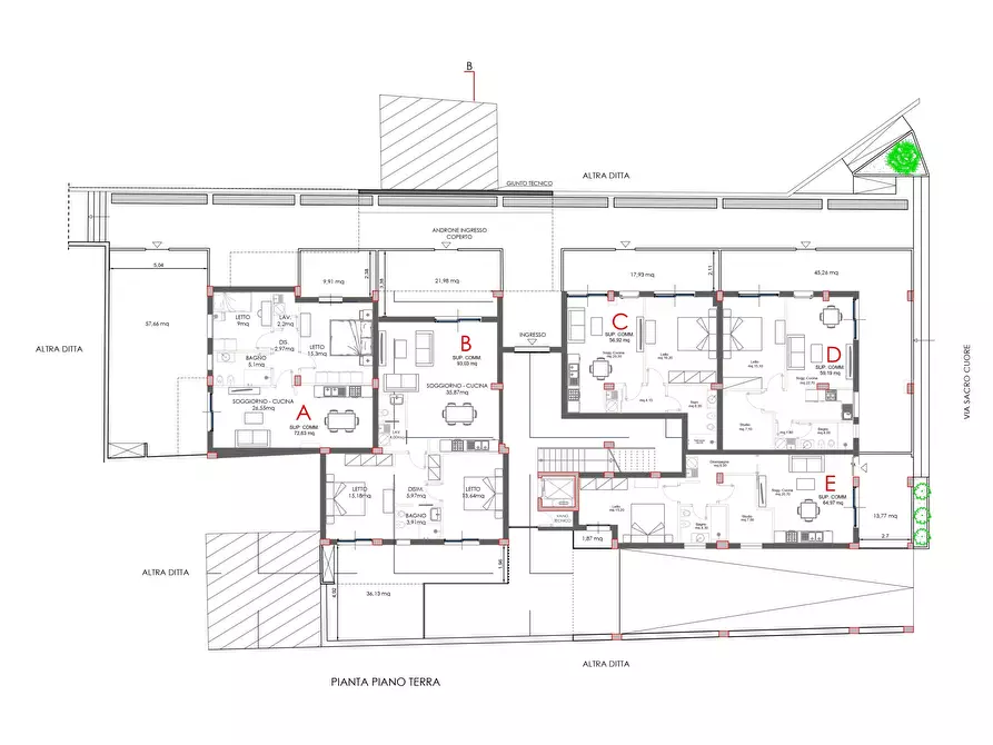 Immagine 5 di Appartamento in vendita  in Via Sacro Cuore 1611 a Modica