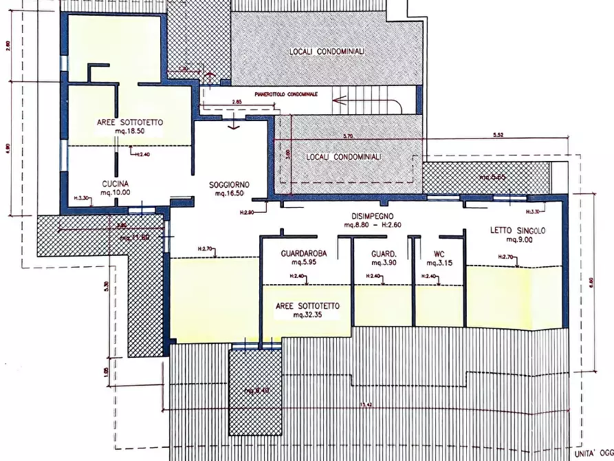 Immagine 3 di Mansarda in vendita  in Via Sacro Cuore 72 a Modica