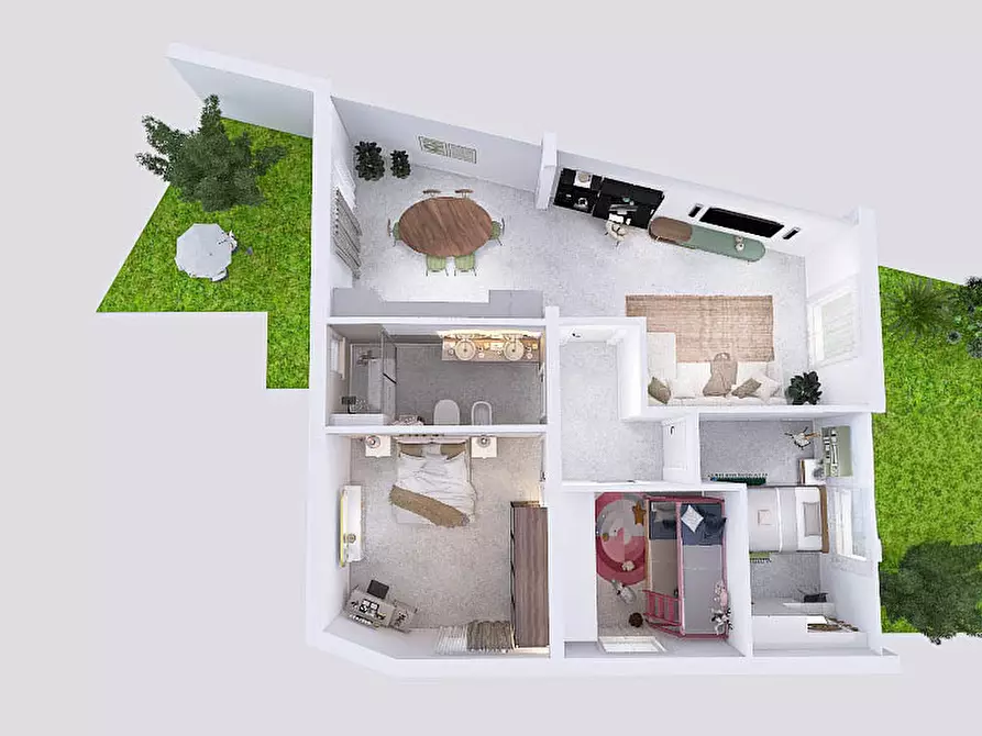 Immagine 15 di Casa semindipendente in vendita  a San Sperate