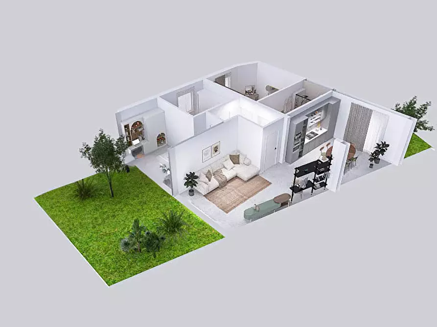 Immagine 16 di Casa semindipendente in vendita  a San Sperate