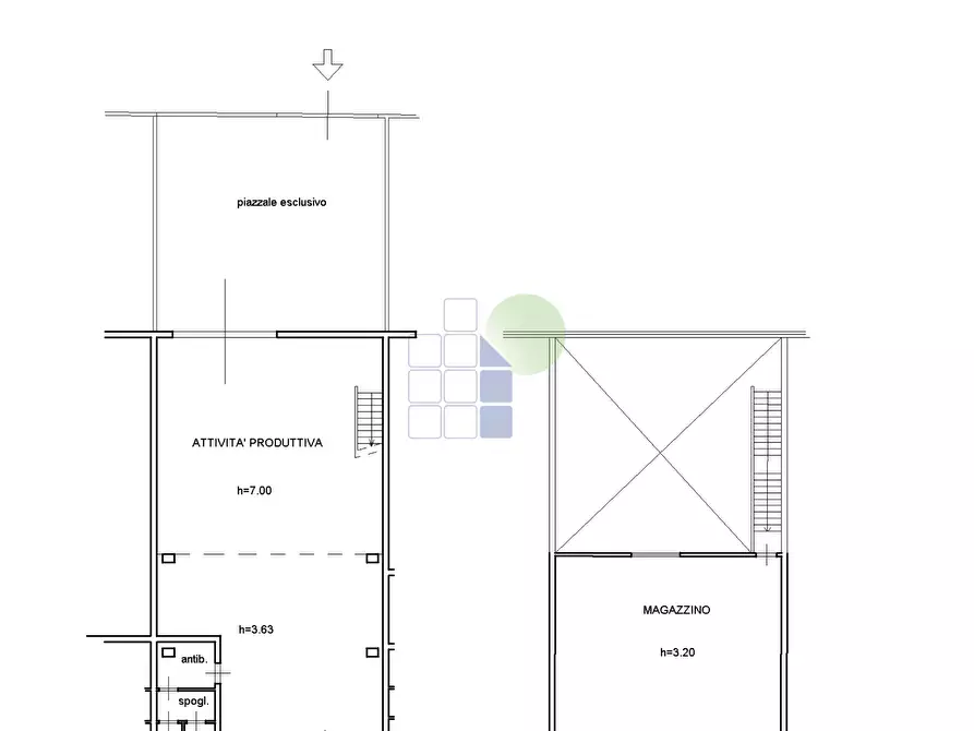 Immagine 14 di Capannone industriale in affitto  in Via Pera 33 a Livorno