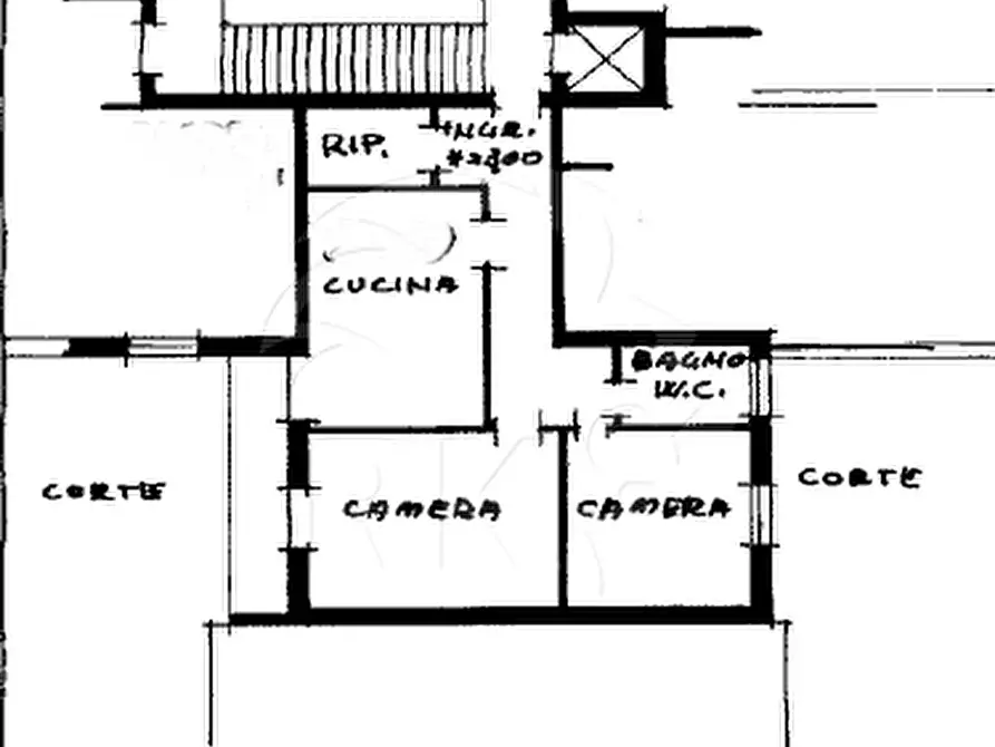Immagine 32 di Trilocale in vendita  a Bologna