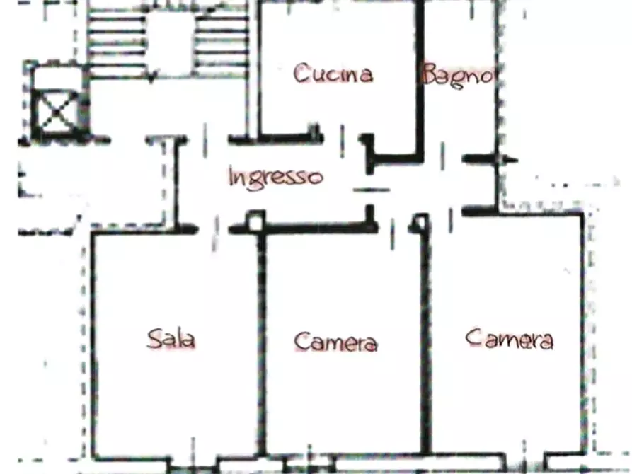 Immagine 15 di Trilocale in vendita  in Via Canobio 6 a Novara
