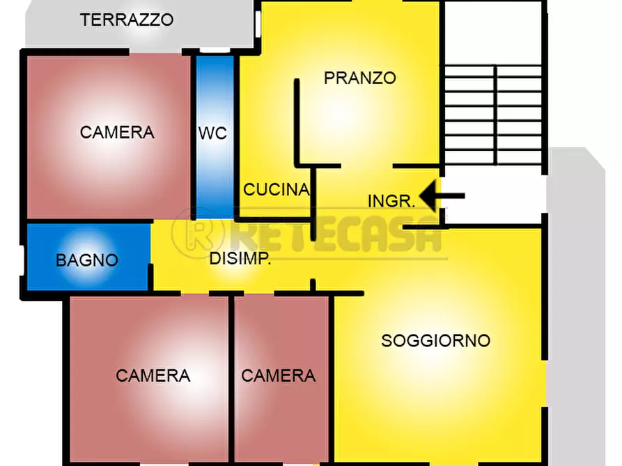 Immagine 25 di Casa bifamiliare in vendita  a Pescara