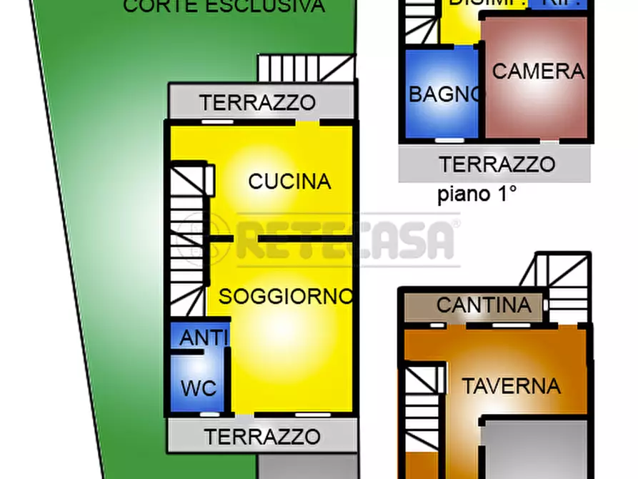 Immagine 84 di Porzione di casa in vendita  in Via Molini a Creazzo