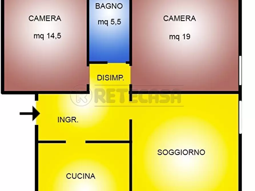 Immagine 37 di Bilocale in vendita  in Borgo Casale 23 a Vicenza