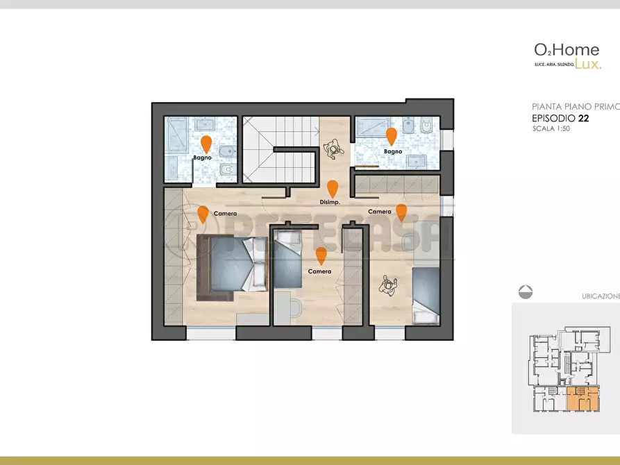 Immagine 3 di Villa in vendita  in Via Armando Diaz 2 a Bolzano Vicentino