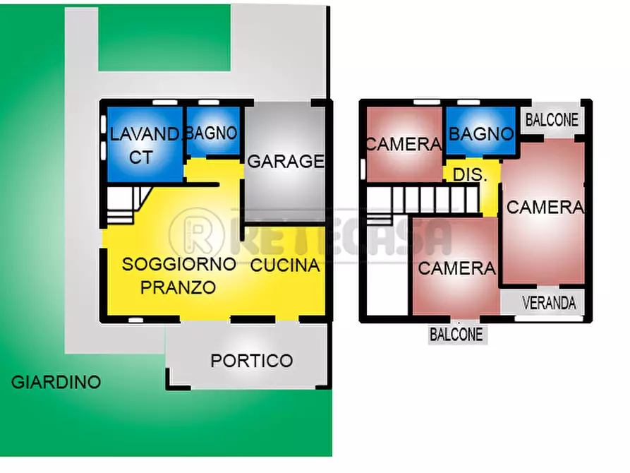 Immagine 1 di Porzione di casa in vendita  a Massanzago