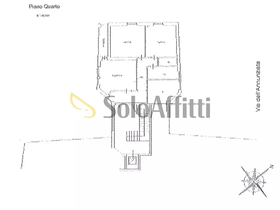 Immagine 15 di Trilocale in affitto  in Viale dell'Annunziata a Terni