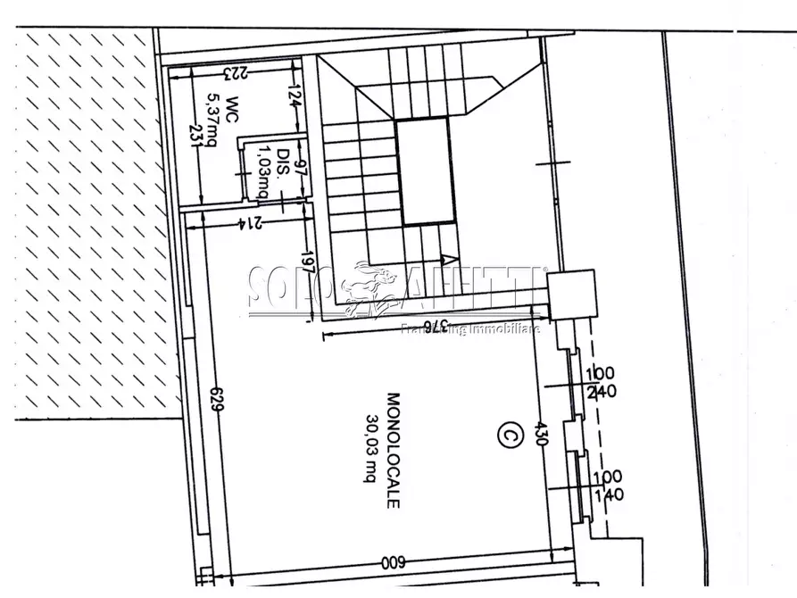 Immagine 9 di Monolocale in affitto  in via XXIV Maggio a Volvera