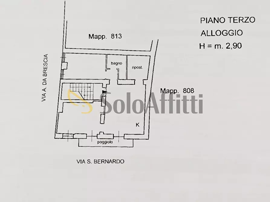 Immagine 24 di Trilocale in affitto  in Via Arnaldo Da Brescia 57 a San Remo