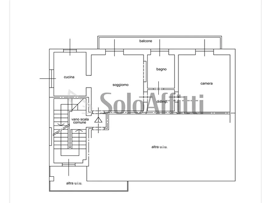 Immagine 20 di Bilocale in affitto  in via gradisca 6 a Limbiate