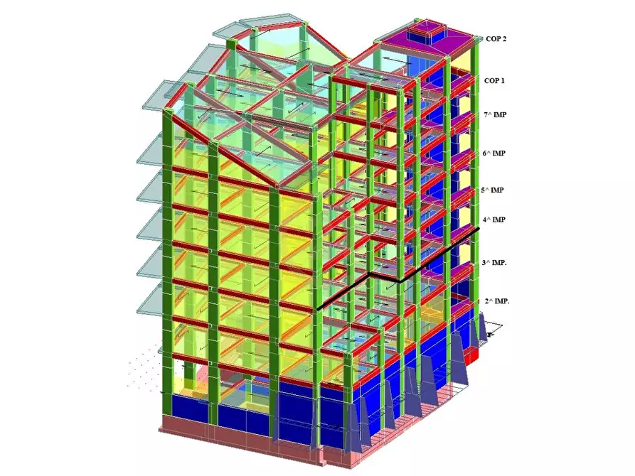 Immagine 7 di Appartamento in vendita  in Via Magenta snc a Sant'agata Di Militello