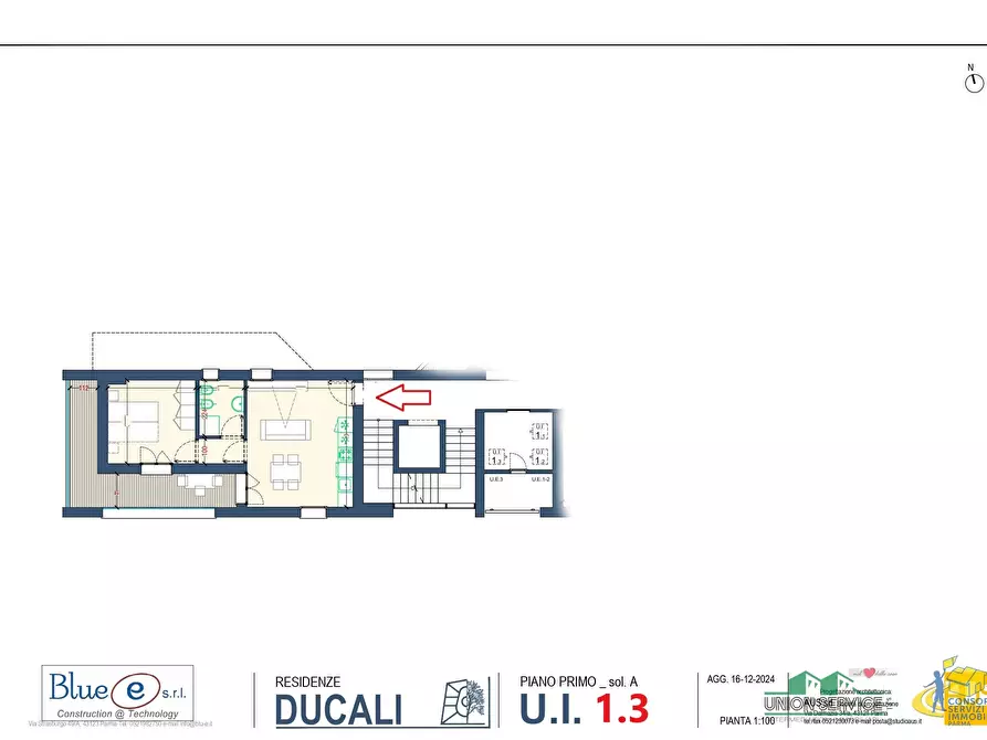 Immagine 9 di Bilocale in vendita  in Via Alberto Pasini a Parma