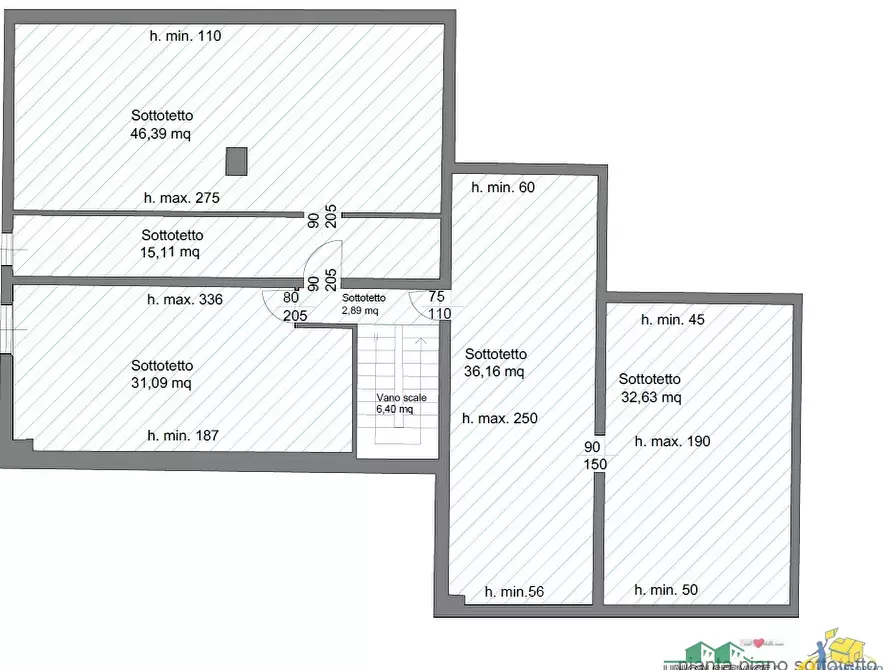 Immagine 19 di Casa bifamiliare in vendita  in via carducci 3 a Medesano