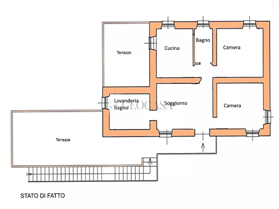 Immagine 11 di Pentalocale in vendita  in Via Aurelia 3 a Vezzano Ligure