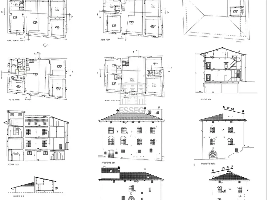 Immagine 41 di Villa in vendita  in via Colli 23 a Pescaglia