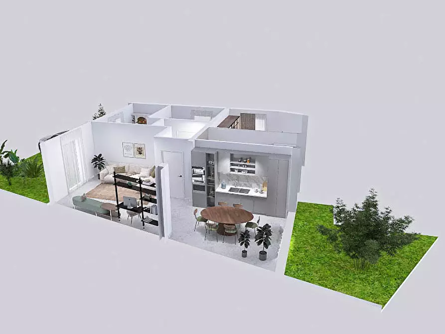 Immagine 14 di Casa semindipendente in vendita  a San Sperate