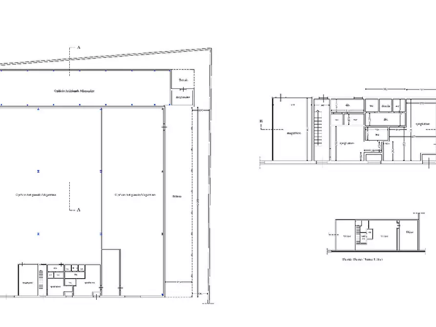 Immagine 2 di Capannone industriale in affitto  in Strada Statale 1 a Ortonovo