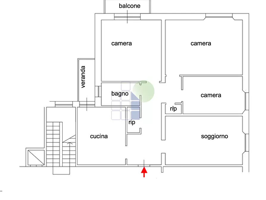 Immagine 32 di Pentalocale in vendita  in Via Baciocchi 12 a Livorno