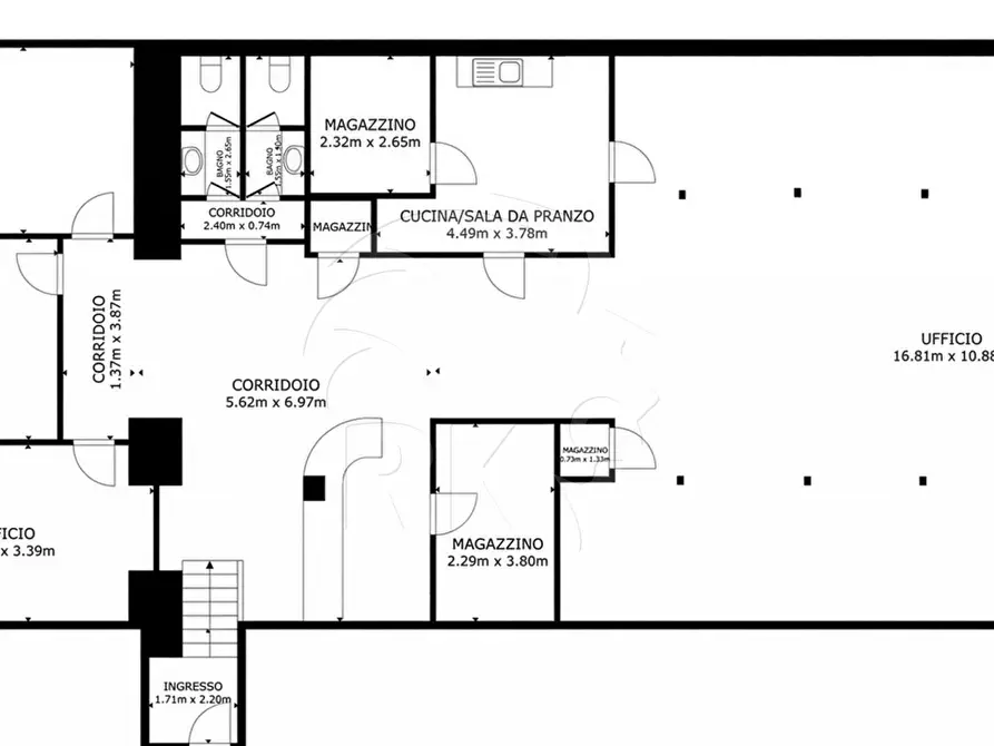 Immagine 11 di Ufficio in affitto  in Via del Pratello 21 a Bologna