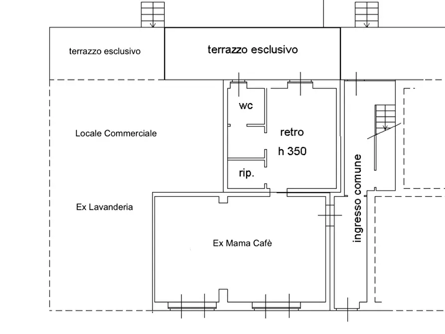 Immagine 15 di Locale commerciale in vendita  in Corso Vercelli 25d a Novara