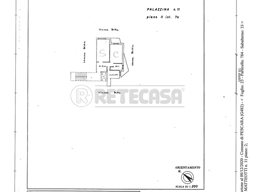 Immagine 21 di Bilocale in vendita  in Lungomare Giacomo Matteotti a Pescara