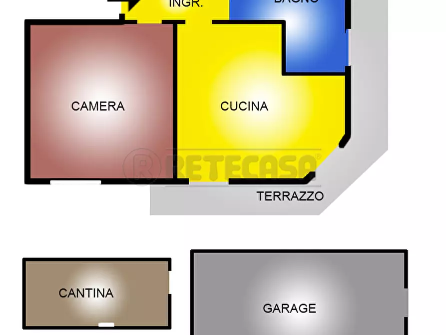 Immagine 11 di Appartamento in vendita  in corso matteotti 52 a Montecchio Maggiore