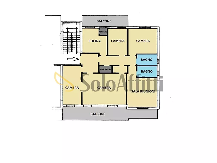 Immagine 20 di Ufficio in affitto  in Via Eugenio de Riso 65 a Catanzaro