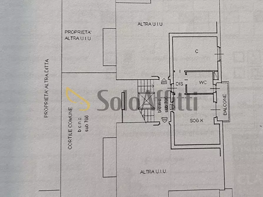 Immagine 21 di Bilocale in affitto  in Via Giuseppe di Vittorio 3 a Lacchiarella