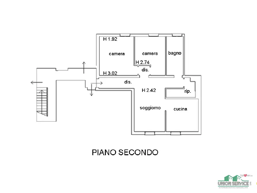 Immagine 16 di Trilocale in vendita  in località tugo ovest 62 a Berceto
